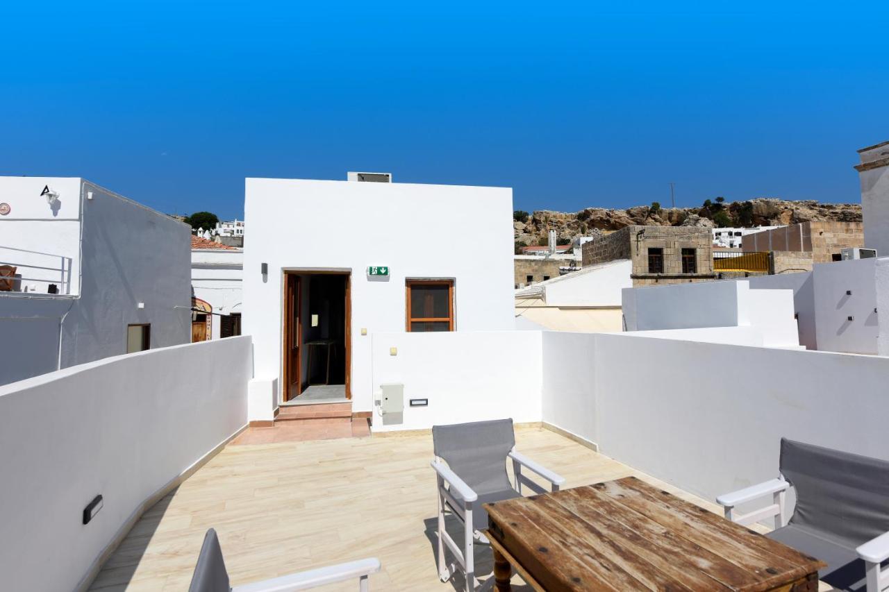 Pera Houses 2-Bedroom In The Center Of Lindos Exterior foto